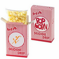 Striped Popcorn Box - Butter Popcorn